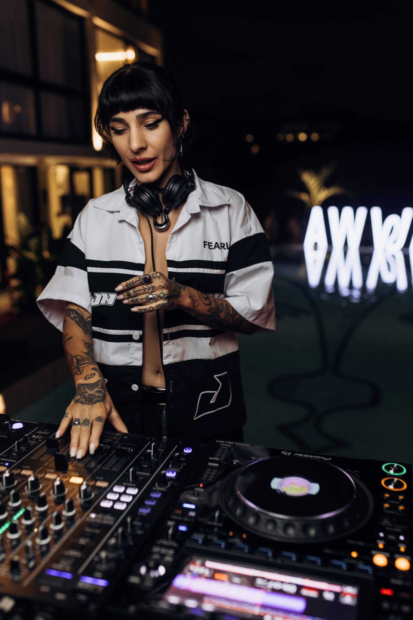 Dj at bali hotel canggu
